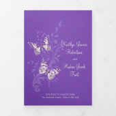 Huwelijksvernieuwing programma paarse vlinders (Cover)