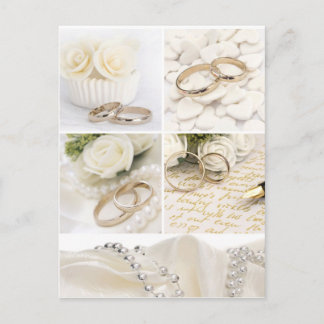 huwelijksversiering briefkaart