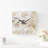 huwelijksversiering vierkante klok (Huis)