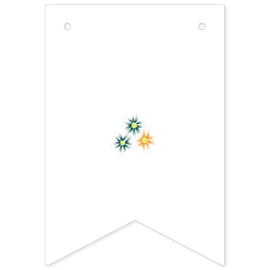 Huwelijksvlaggetjes | Aangepaste party- en eveneme Vlaggetjes (Eerste vlag)