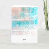 huwelijksvoordracht door dalDesignNZ Kaart (Achterkant)