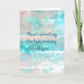 huwelijksvoordracht door dalDesignNZ Kaart (Voorkant)