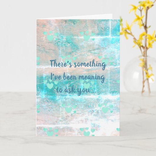 huwelijksvoordracht door dalDesignNZ Kaart (Gele Bloem)