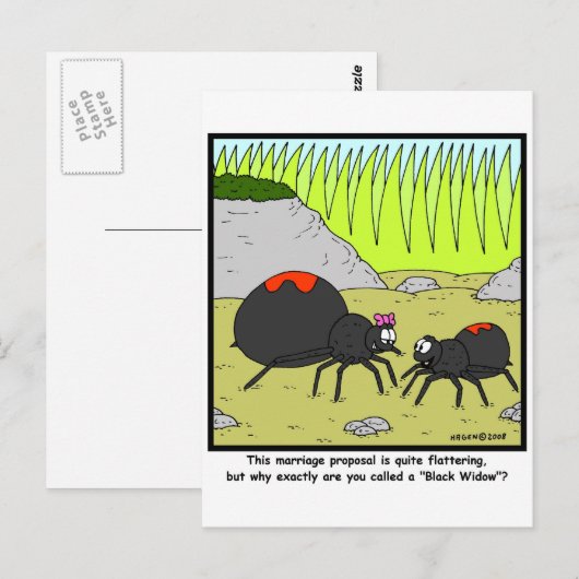 huwelijksvoorstel briefkaart (Voorkant / Achterkant)