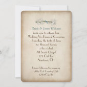 huwelijksvow - verlenging oude foto - lijst en mad kaart (Achterkant)