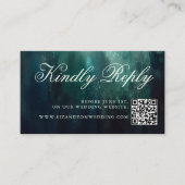 Huwelijkswebsite QR Code Enchanted Garden Wedding Informatiekaartje (Voorkant)