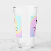 Huwelijkswebsite rsvp q-code Voeg naamtekst toe Glas (Rechts)
