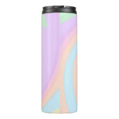 Huwelijkswebsite rsvp q-code Voeg naamtekst toe Thermosbeker (Achterkant)