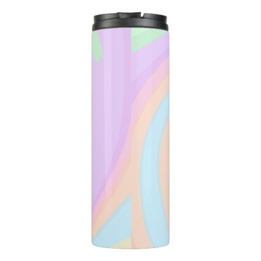 Huwelijkswebsite rsvp q-code Voeg naamtekst toe Thermosbeker (Achterkant)