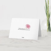 Huwelijkswensenkaart Kaart (Achterkant)