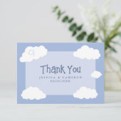 Huwelijkswolk Negen Schattigee grillige leuke cade Bedankkaart (Staand voorkant)