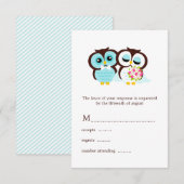 Huwelijkswuilen RSVP Kaartje (Voorkant / Achterkant)