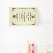 Huwelijkszegen Geschenk Spandoek (Insitu)