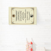 Huwelijkszegen Geschenk Spandoek (Insitu)