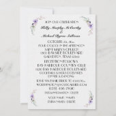 Huwelijkszegening uitnodiging (Achterkant)