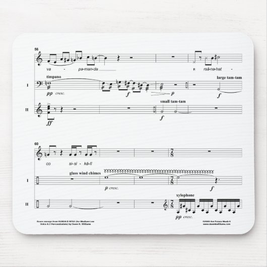 Huwuld Nyui Mousepad Muismat (Voorkant)