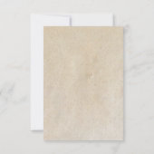 Huxley Modern RSVP-kaart RSVP Kaartje (Achterkant)