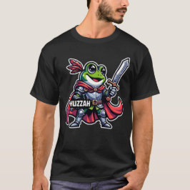 Huzzah Frog Knight T-shirt