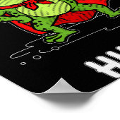 Huzzah Frog  Poster (Hoek)