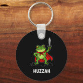 Huzzah Frog Sleutelhanger (Voorkant)
