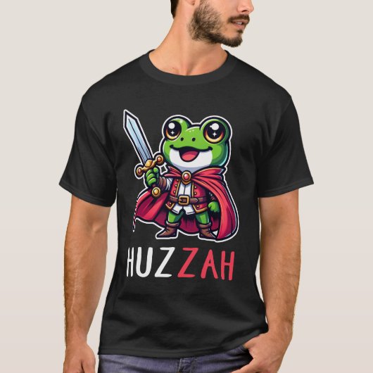 Huzzah Frog T-shirt (Voorkant)