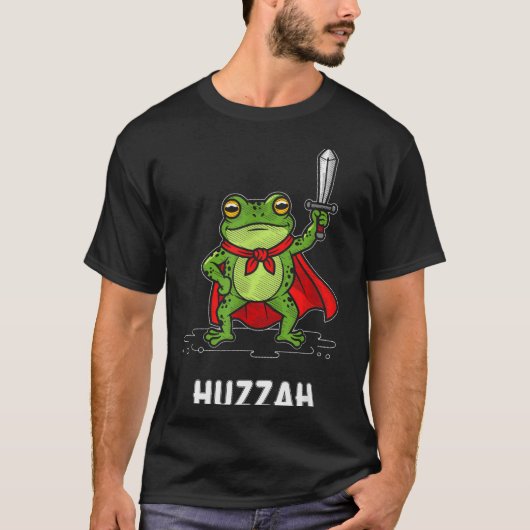 Huzzah Frog T-shirt (Voorkant)