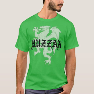 Huzzah Heraldic Dragon in Green T-shirt