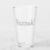 Huzzah! hurrah glas (Voorkant)