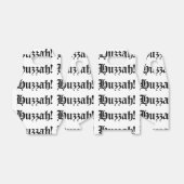 Huzzah! {Medieval Typografie} Bedankdoosjes (Uitgevouwen)
