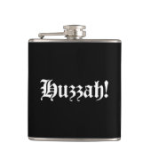 Huzzah! {Medieval Typografie} Heupfles (Voorkant)