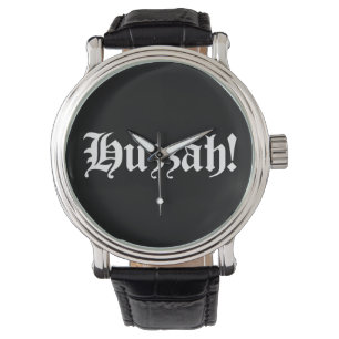 Huzzah! {Medieval Typografie} Horloge