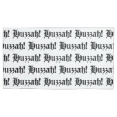 Huzzah! {Medieval Typografie} Kussensloop (Voorkant-Links)