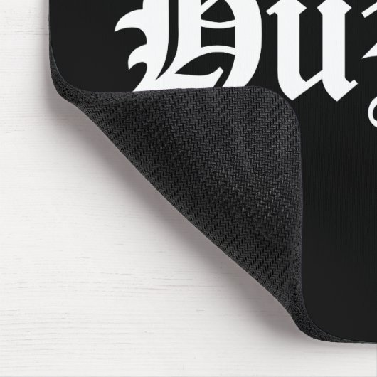 Huzzah! {Medieval Typografie} Muismat (Hoek)