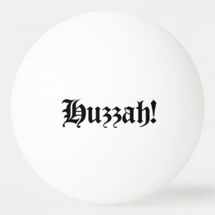Huzzah! {Medieval Typografie} Pingpongbal