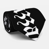 Huzzah! {Medieval Typografie} Stropdas (Opgerold)