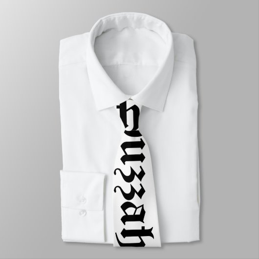 Huzzah! {Medieval Typografie} Stropdas (Gebonden)