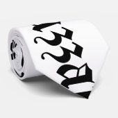 Huzzah! {Medieval Typografie} Stropdas (Opgerold)