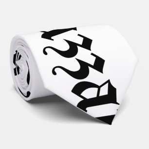 Huzzah! {Medieval Typografie} Stropdas