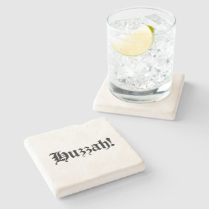 Huzzah! {Middeleeuwse typografie} Stenen Onderzetter