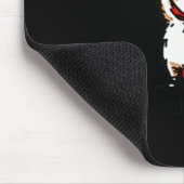 Huzzah Raccoon Knight Funny Sword Meme Quote Muismat (Hoek)