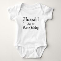 Huzzah voor de Cute Baby Renaissance Fest White