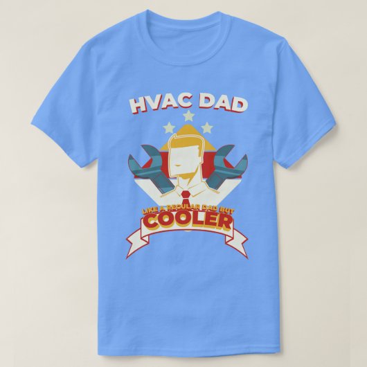 HVAC Dad T-shirt (Design voorkant)