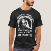 Hvac Engineer Shirten voor vrouwelijke Hvac Engine T-shirt (Voorkant)