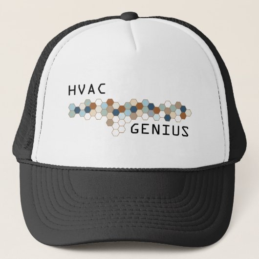HVAC Genius Trucker Pet (Voorkant)