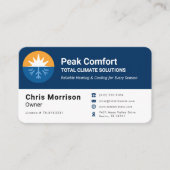 HVAC Heating Cooling Visitekaartje (Voorkant)