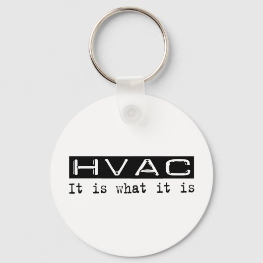 HVAC Het is Sleutelhanger (Voorkant)