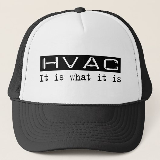 HVAC Het is Trucker Pet (Voorkant)