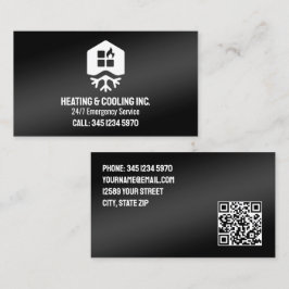 🌡️ HVAC het Verwarmen en het Koelen QR Visitekaartje