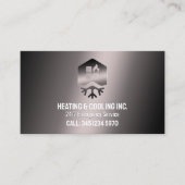 HVAC het Verwarmen en het Koelen QR Visitekaartje (Voorkant)