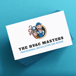 HVAC het Verwarmen het Koelen AC de Hittedienst Visitekaartje